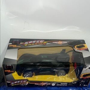 Remote Control Kids Car - Black & Green